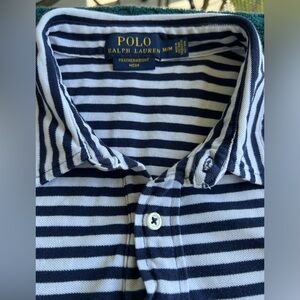 Me s Polo Ralph Lauren pique flex polo shirt.
